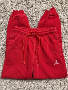Jordan Red Sweatpants